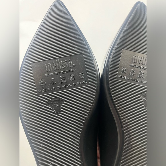 Melissa She Plastic Mules - Size 7 - G90-4 - Picture 7 of 8